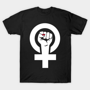 Feminist Fist T Shirt - Women's March - Women's Rights Gift T-Shirt